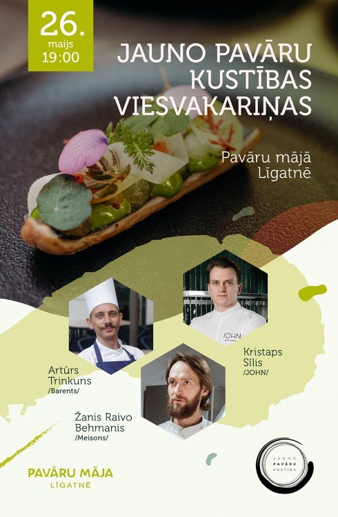 Jauno pavāru kustības vakariņas