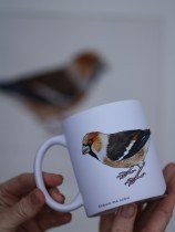 Pavāru mājas matēta keramikas krūze - Dižknābis