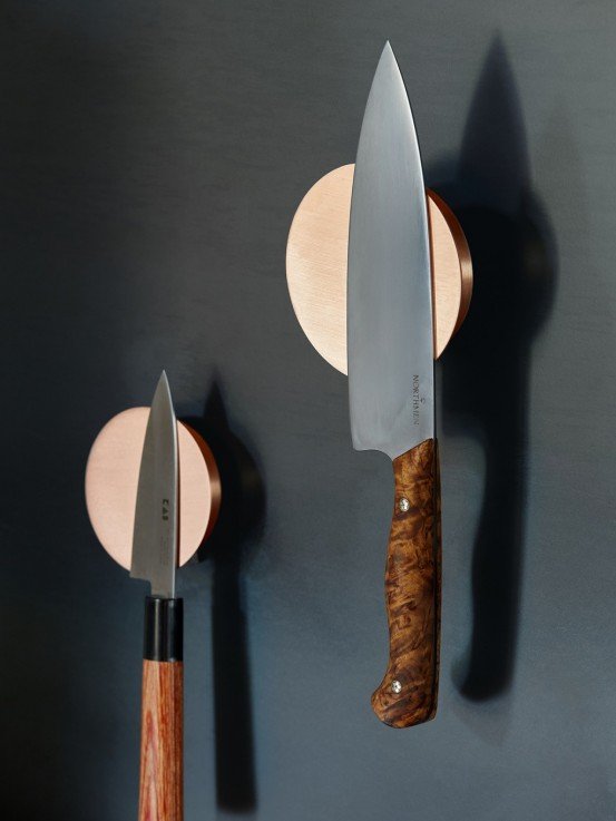 Magnetic knife holder / copper