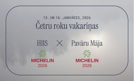 Four Hands Dinner: HIIS X PAVĀRU MĀJA