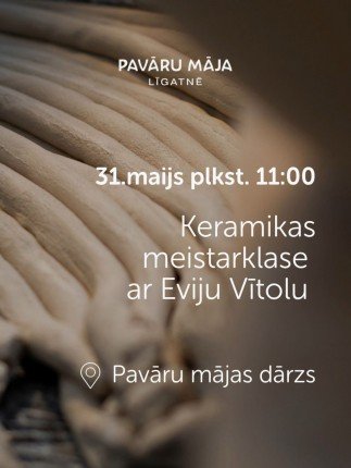 Evijas Vītolas meistarklase plkst.11:00