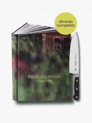 Dāvanu komplekts: Pavāru mājas grāmata + Chef's nazis