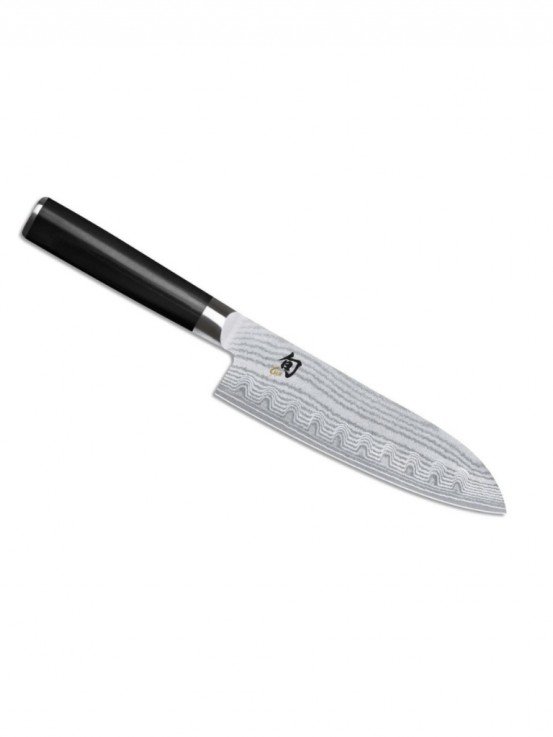KAI Shun Classic Santoku Knife with Granton Edge (18 cm)