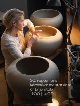 Evijas Vītolas meistarklase plkst.14:00