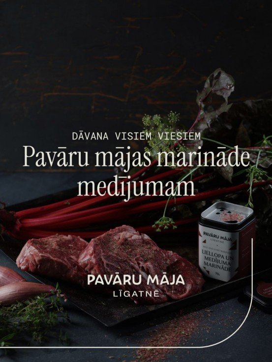 Meža Garšu Vakariņas: Savvaļas Veltes &amp; Briedis- 30.01.2026