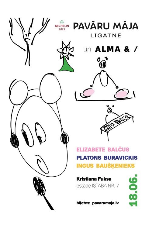 Mākslas un mūzikas vakars: Balčus, Buravickis, Rībena, Baušķenieks un Fukss