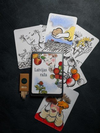 Colour It Yourself – Creative Set with Latvian Vegetables